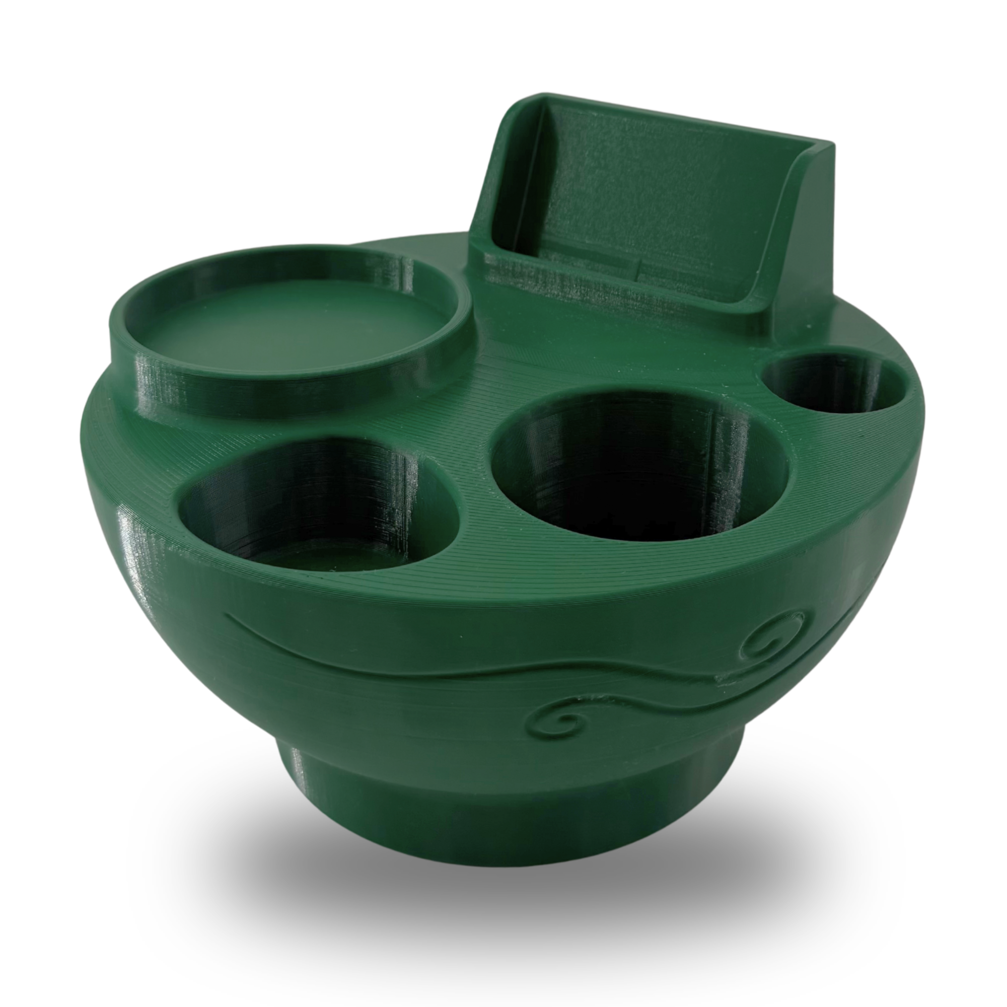 Ritual Bowl Organizer with Phone Holder (8")