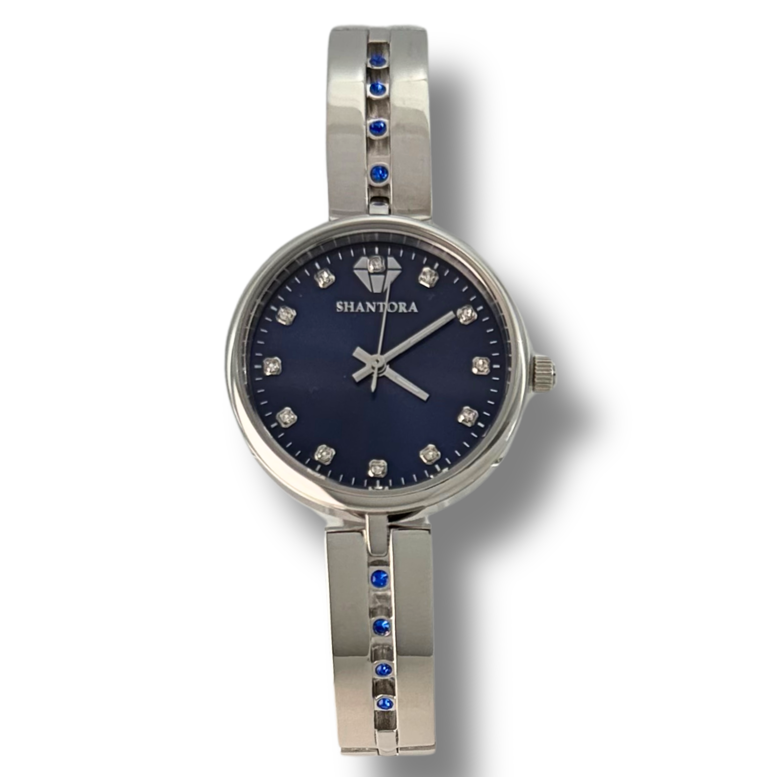 Shantora Sapphire Mist | Blue Stone & Silver Band