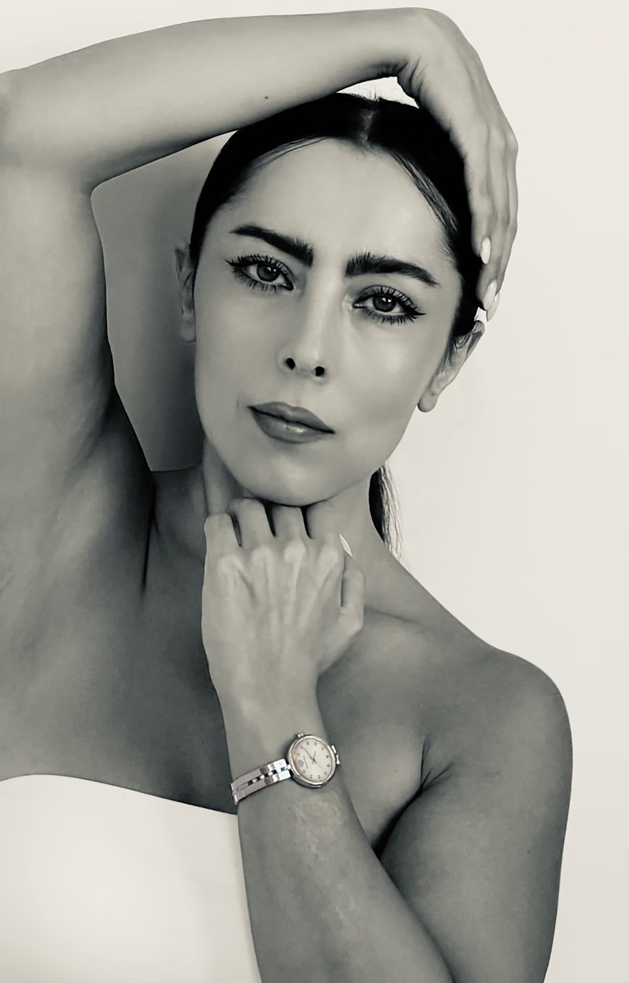 Shantora Moonlit Frost | Clear Stone & Silver Band